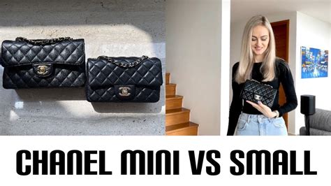 chanel flap mini vs small|Chanel mini flap sotheby's.